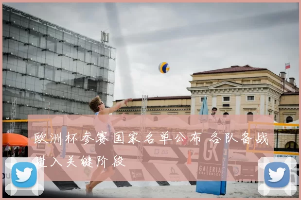 欧洲杯参赛国家名单公布 各队备战进入关键阶段