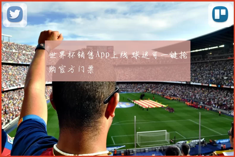 世界杯销售App上线 球迷可一键抢购官方门票